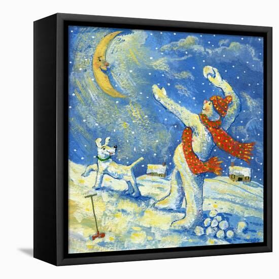 Midnight Fun and Games-David Cooke-Framed Premier Image Canvas