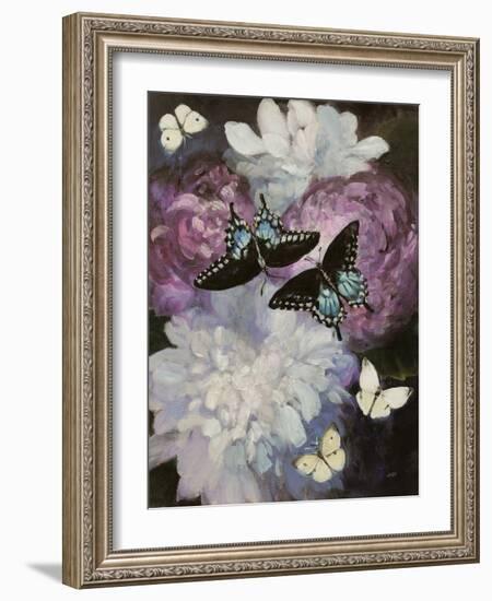 Midnight Garden-Julia Purinton-Framed Art Print