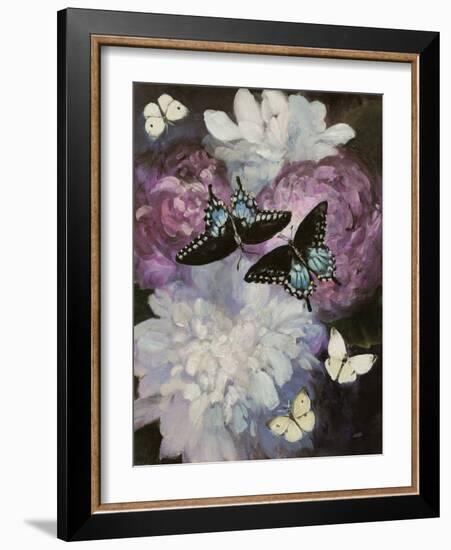 Midnight Garden-Julia Purinton-Framed Art Print