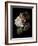 Midnight Hydrangea-Julie Greenwood-Framed Art Print