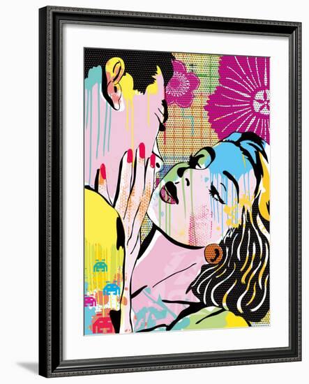 Midnight Kiss-Tom Frazier-Framed Giclee Print