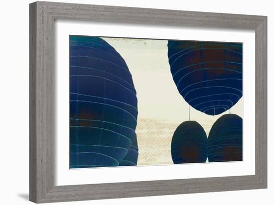 Midnight Lanterns II-Sloane Addison ?-Framed Art Print