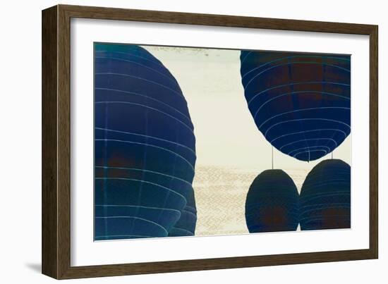 Midnight Lanterns II-Sloane Addison ?-Framed Art Print