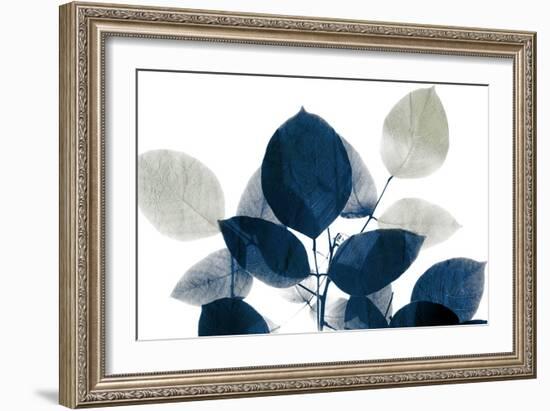 Midnight Leaves 1a-Kimberly Allen-Framed Art Print