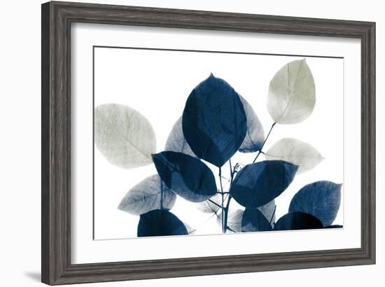 Midnight Leaves 1a-Kimberly Allen-Framed Art Print