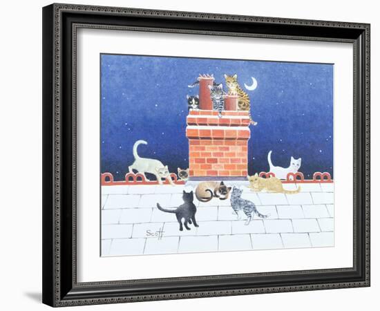 Midnight Madness-Pat Scott-Framed Giclee Print