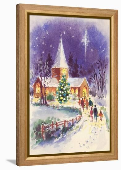 Midnight Mass-Stanley Cooke-Framed Premier Image Canvas