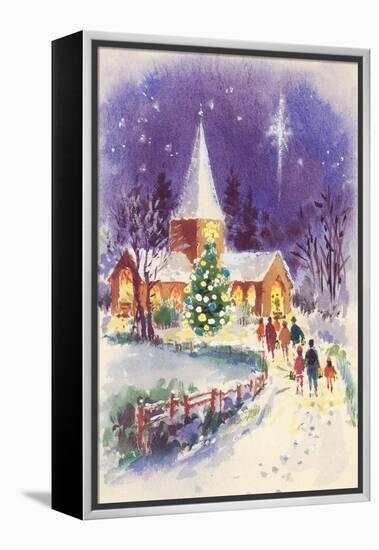 Midnight Mass-Stanley Cooke-Framed Premier Image Canvas