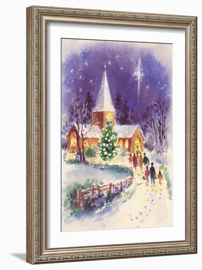 Midnight Mass-Stanley Cooke-Framed Giclee Print