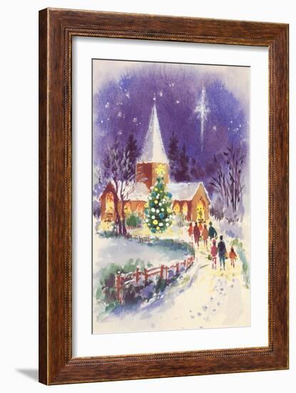 Midnight Mass-Stanley Cooke-Framed Giclee Print