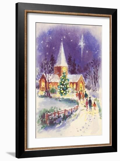 Midnight Mass-Stanley Cooke-Framed Giclee Print