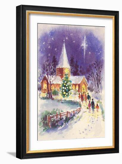 Midnight Mass-Stanley Cooke-Framed Giclee Print