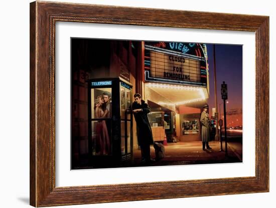 Midnight Matinee-Chris Consani-Framed Art Print