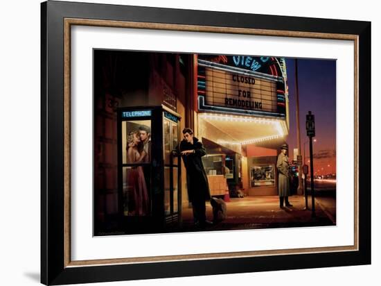 Midnight Matinee-Chris Consani-Framed Art Print