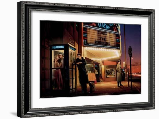 Midnight Matinee-Chris Consani-Framed Art Print