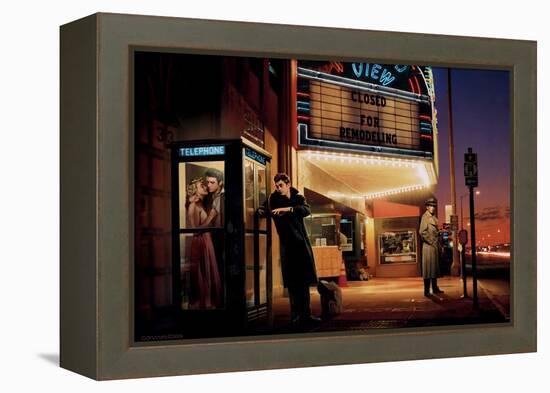 Midnight Matinee-Chris Consani-Framed Stretched Canvas