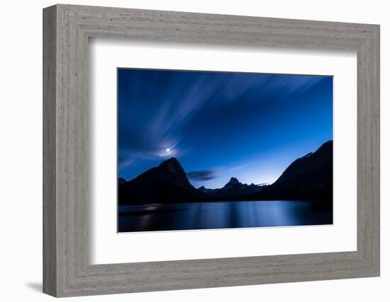 Midnight Over Glacier National Park-Steve Gadomski-Framed Photographic Print