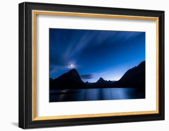 Midnight Over Glacier National Park-Steve Gadomski-Framed Photographic Print