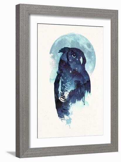 Midnight Owl-Robert Farkas-Framed Giclee Print