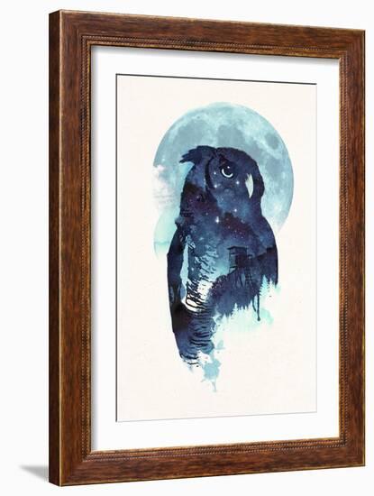 Midnight Owl-Robert Farkas-Framed Giclee Print