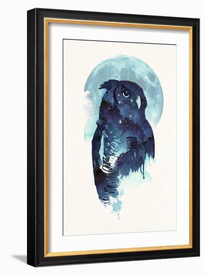 Midnight Owl-Robert Farkas-Framed Giclee Print