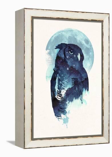 Midnight Owl-Robert Farkas-Framed Premier Image Canvas