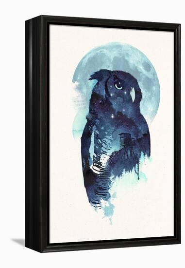 Midnight Owl-Robert Farkas-Framed Premier Image Canvas