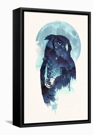 Midnight Owl-Robert Farkas-Framed Premier Image Canvas