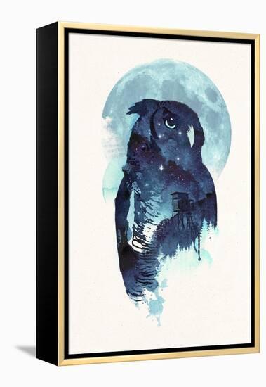 Midnight Owl-Robert Farkas-Framed Premier Image Canvas