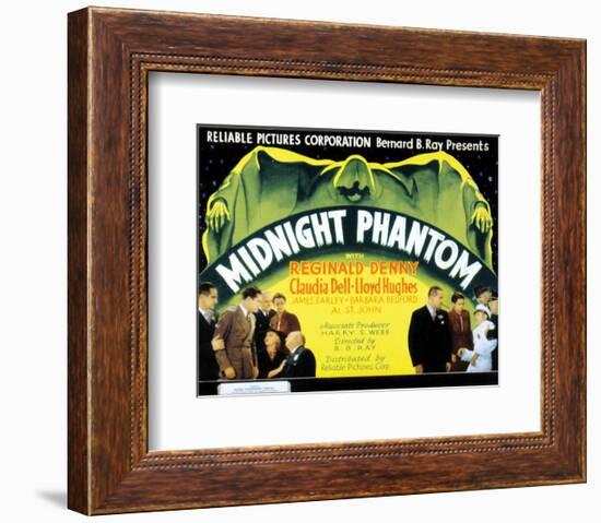 Midnight Phantom - 1935-null-Framed Giclee Print