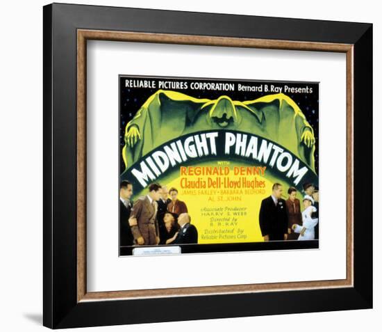 Midnight Phantom - 1935-null-Framed Giclee Print