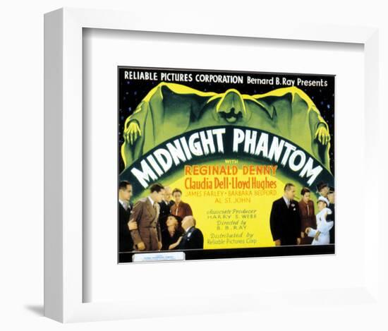 Midnight Phantom - 1935-null-Framed Giclee Print