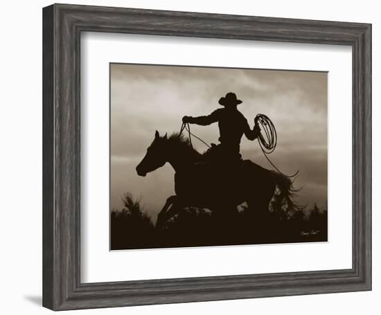 Midnight Rider-Barry Hart-Framed Art Print