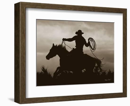 Midnight Rider-Barry Hart-Framed Art Print