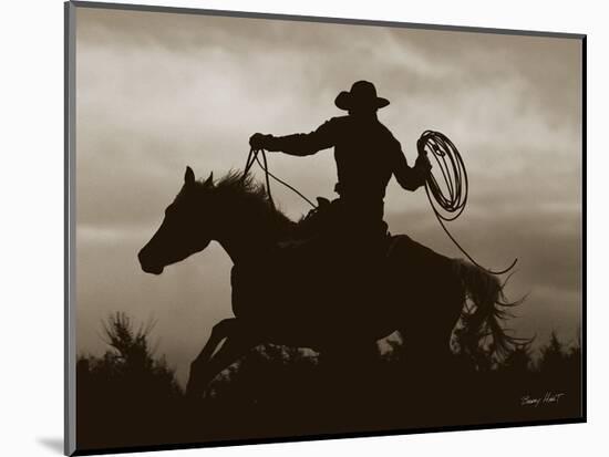 Midnight Rider-Barry Hart-Mounted Art Print