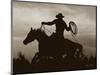 Midnight Rider-Barry Hart-Mounted Art Print