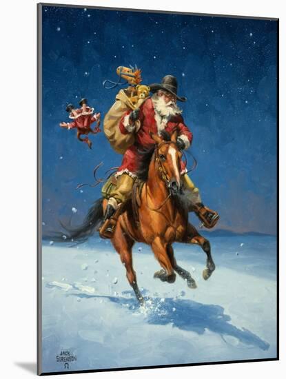 Midnight Rider-Jack Sorenson-Mounted Art Print