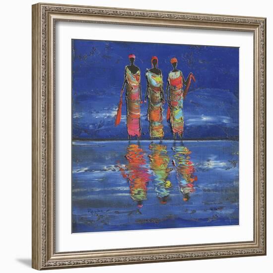 Midnight River 1-Michel Rauscher-Framed Premium Giclee Print