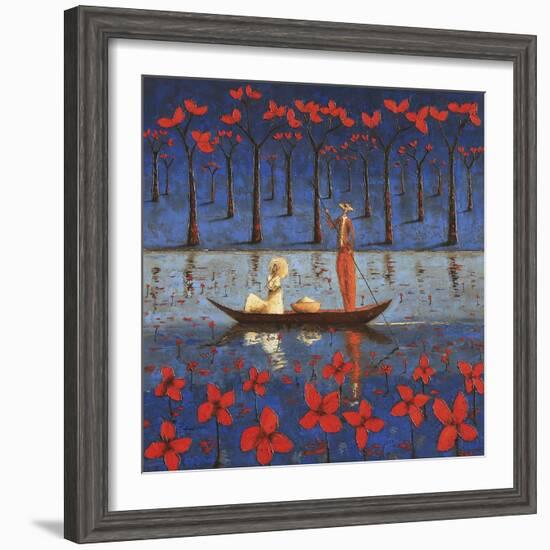 Midnight Serenade-Michel Rauscher-Framed Art Print