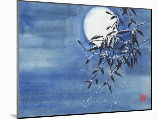 Midnight Snow-Nan Rae-Mounted Art Print