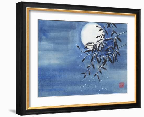 Midnight Snow-Nan Rae-Framed Art Print