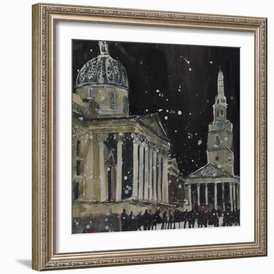 Midnight, St Martins in the Field-Susan Brown-Framed Giclee Print