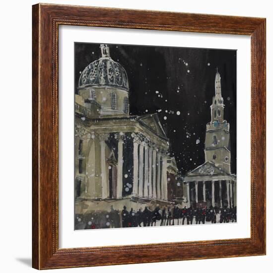 Midnight, St Martins in the Field-Susan Brown-Framed Giclee Print