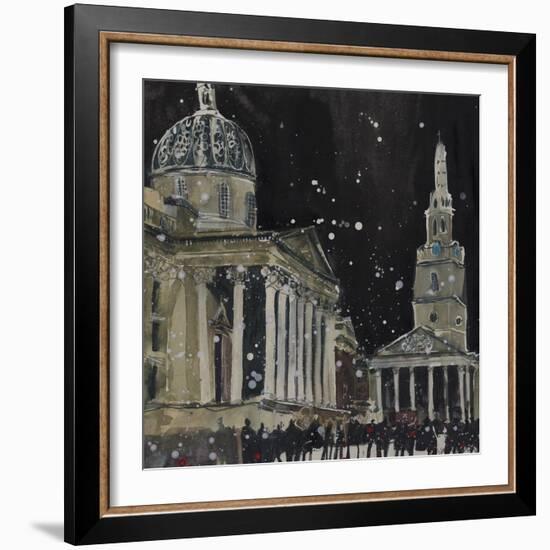 Midnight, St Martins in the Field-Susan Brown-Framed Giclee Print