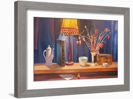 Midnight, Still Life, 1980-Terry Scales-Framed Giclee Print