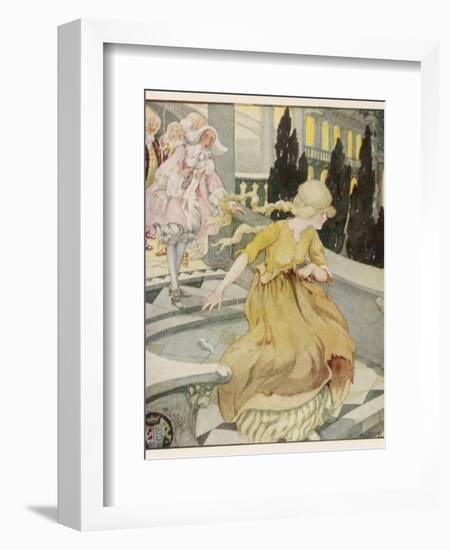 Midnight Strikes and Cinderella Flies from the Ball-Anne Anderson-Framed Photographic Print