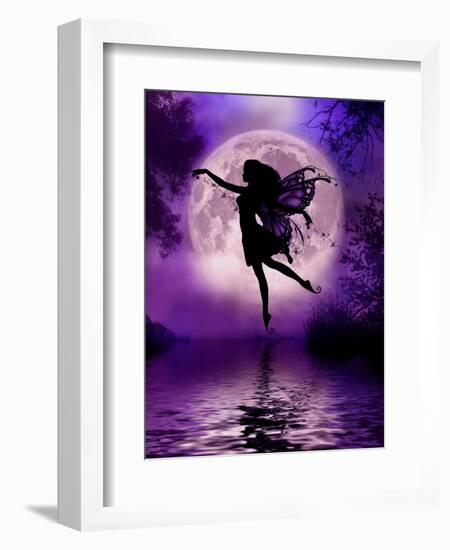 Midnight Stroll-Julie Fain-Framed Art Print