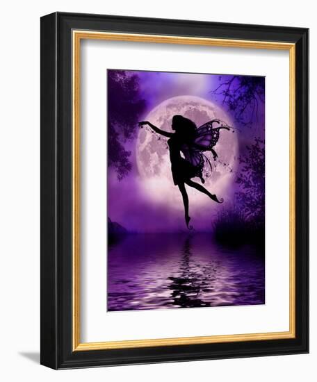 Midnight Stroll-Julie Fain-Framed Art Print