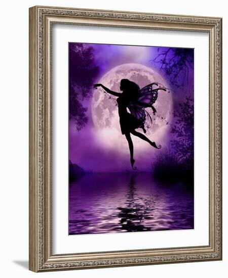 Midnight Stroll-Julie Fain-Framed Art Print