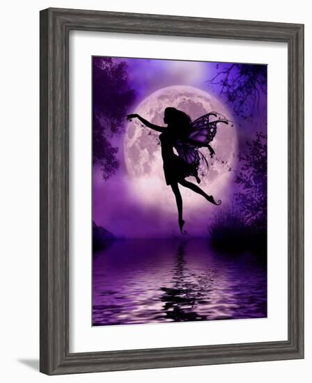 Midnight Stroll-Julie Fain-Framed Art Print